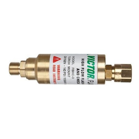 Esab Fbhc Flashback Arrestor - Flambuster Fbhc-Orc Heavy Industry Flashback Arrestor, Oxygen, Regulator 0657-0079